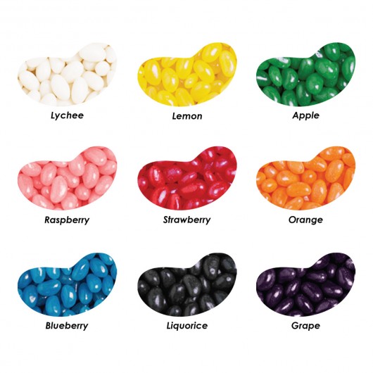 Branded Jelly Bean Flavours